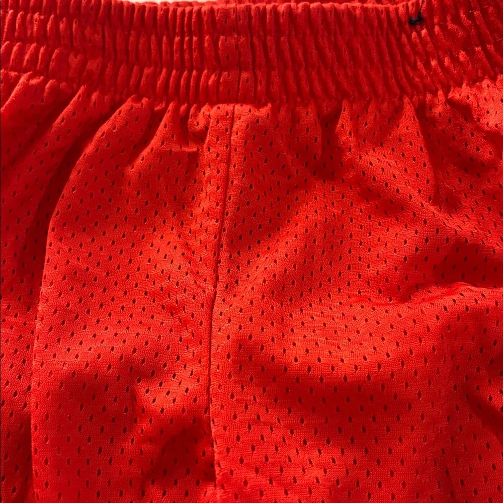 Champion Kids Bright Red Mesh Shorts 7/8